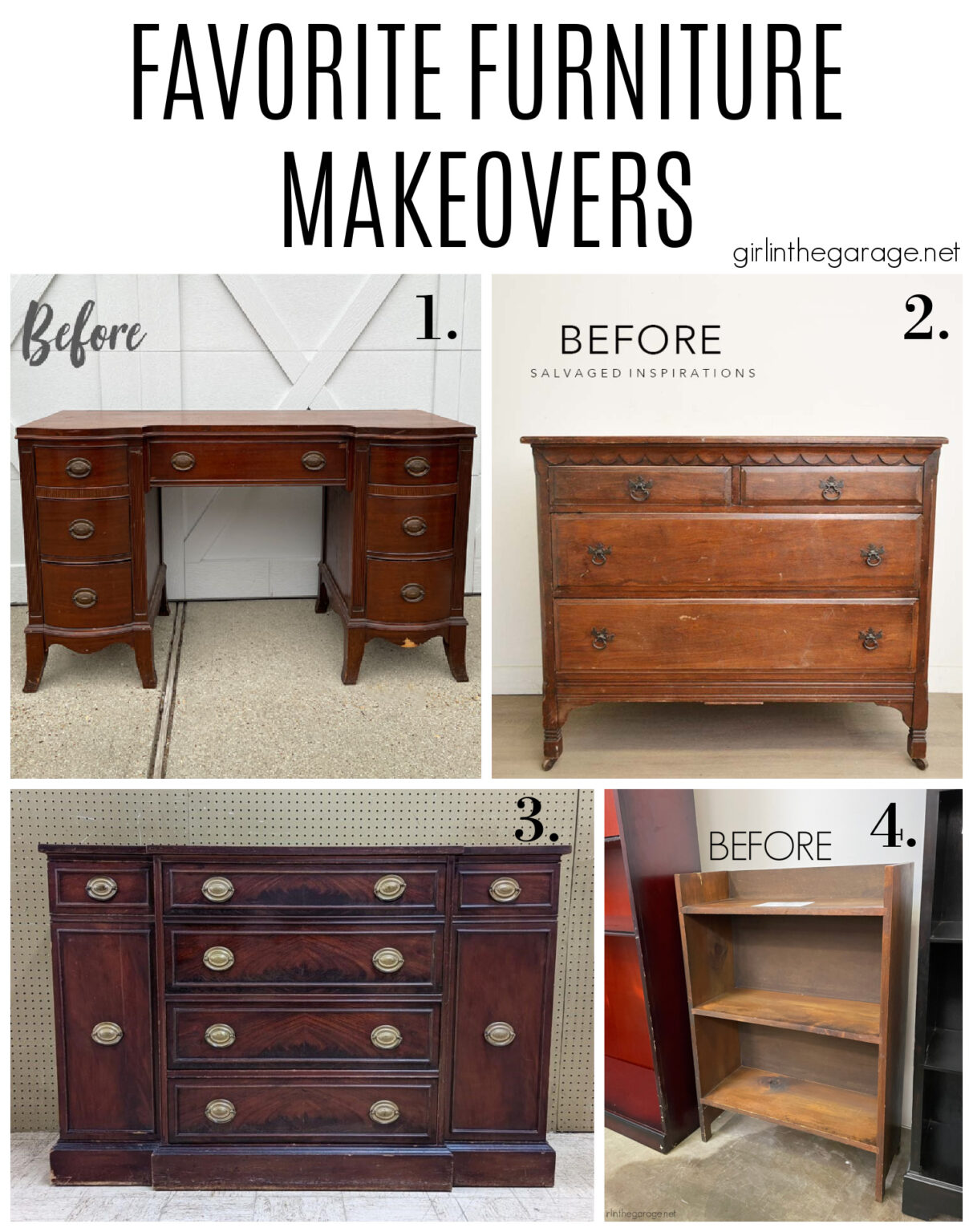 Favorite Painted Furniture from the Furniture Fixer Uppers Girl in