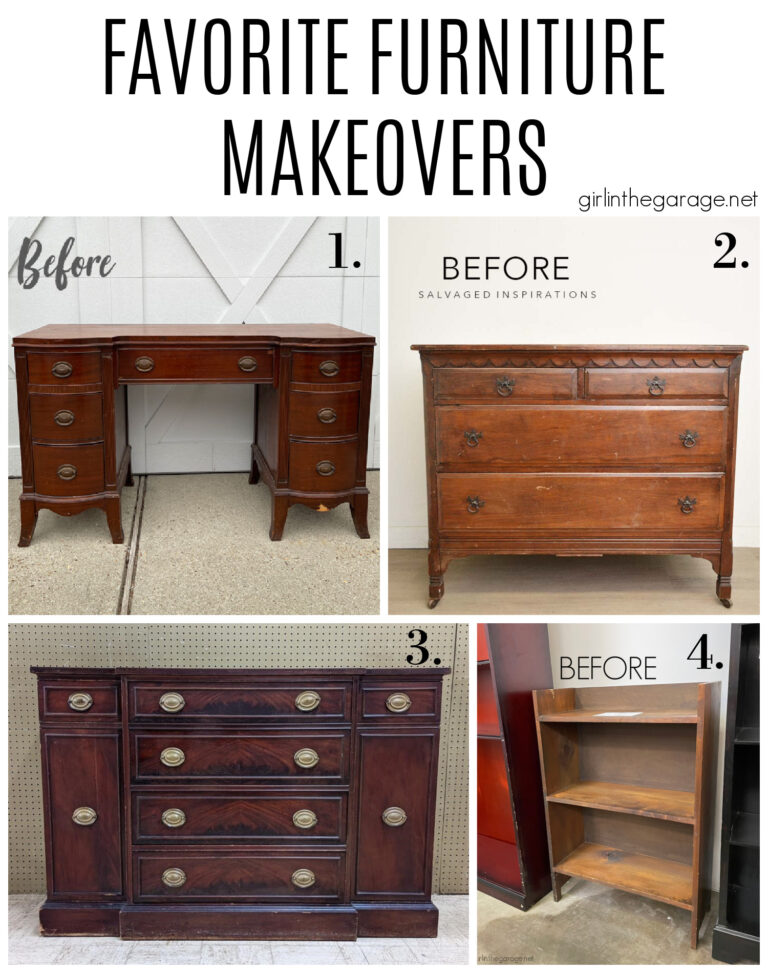 Favorite Painted Furniture from the Furniture Fixer Uppers Girl in