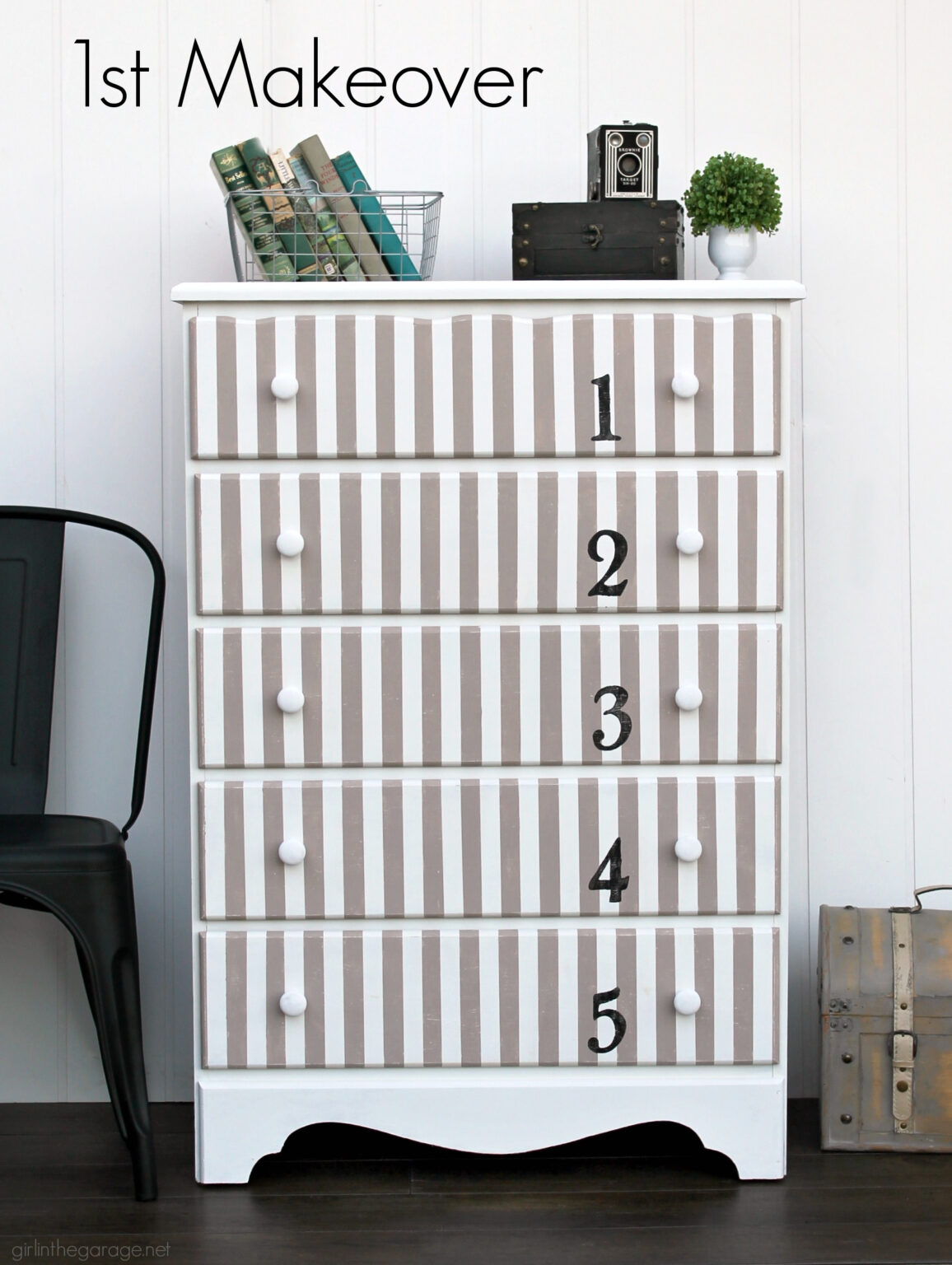 How to Repaint a Dresser Girl in the Garage®