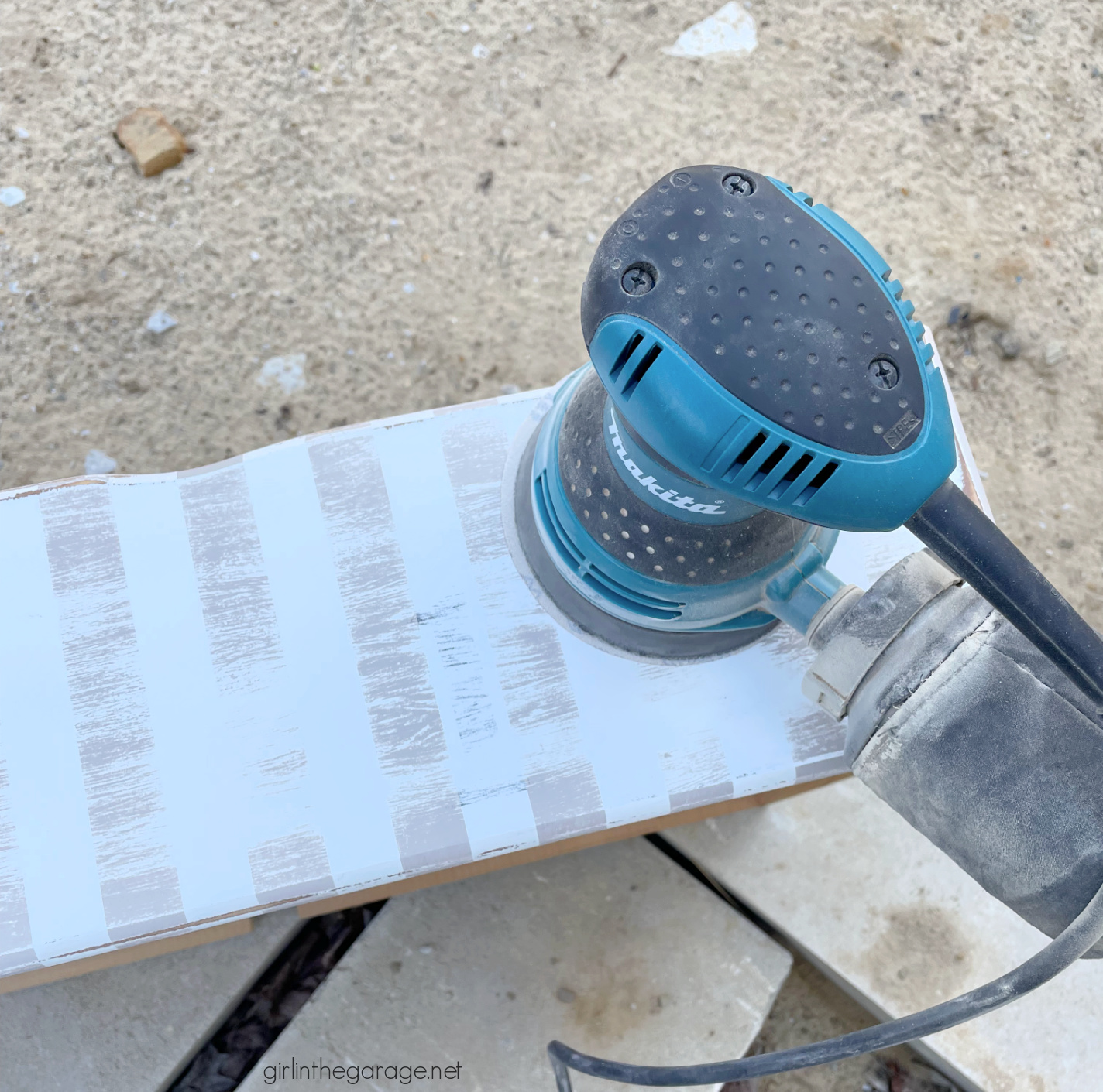 Learn the simple steps for how to repaint a dresser the right way. Complete tutorial by Girl in the Garage.