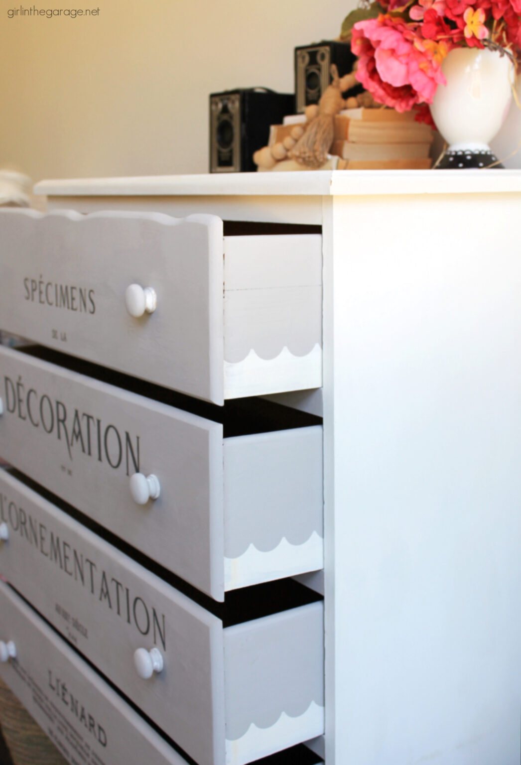 How to Repaint a Dresser Girl in the Garage®