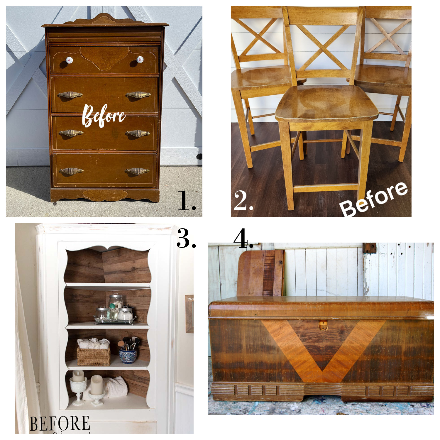 Furniture Fixer Uppers makeovers- April 2023