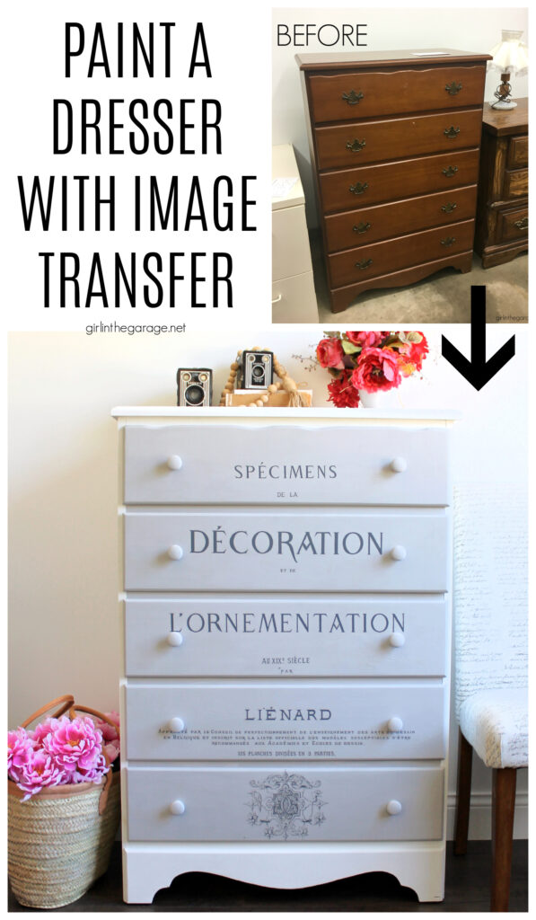How to Repaint a Dresser Girl in the Garage®