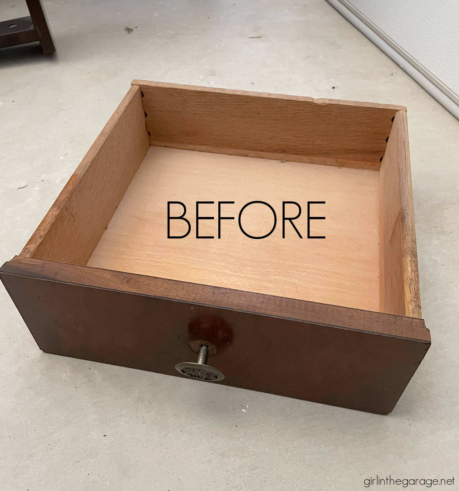 Repurposed drawer to DIY jewelry display idea - Girl in the Garage