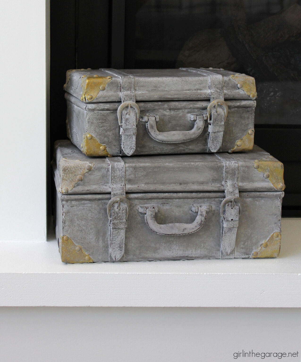 How to Paint a Suitcase (+ Our New Great Room) Girl in the Garage®