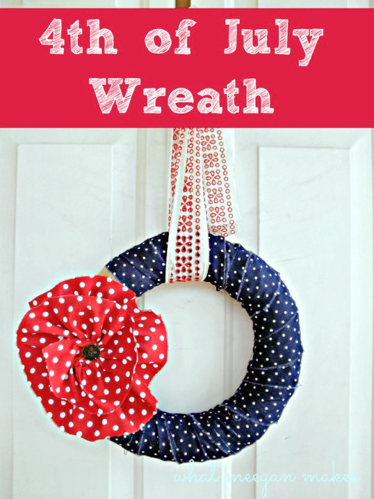 4th of July Wreath - What Meegan Makes